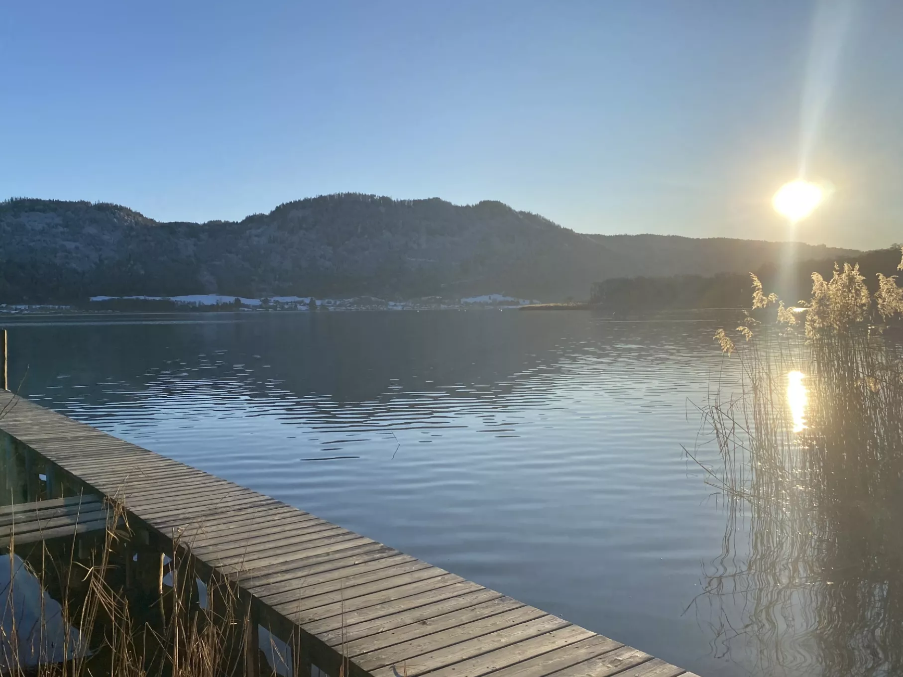 Blick in die Ferne -Fokus setzen